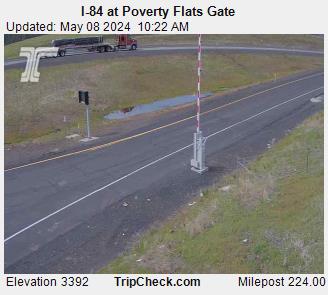 I-84 at Poverty Flats Gate